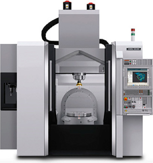 5-axis control vertical machining center